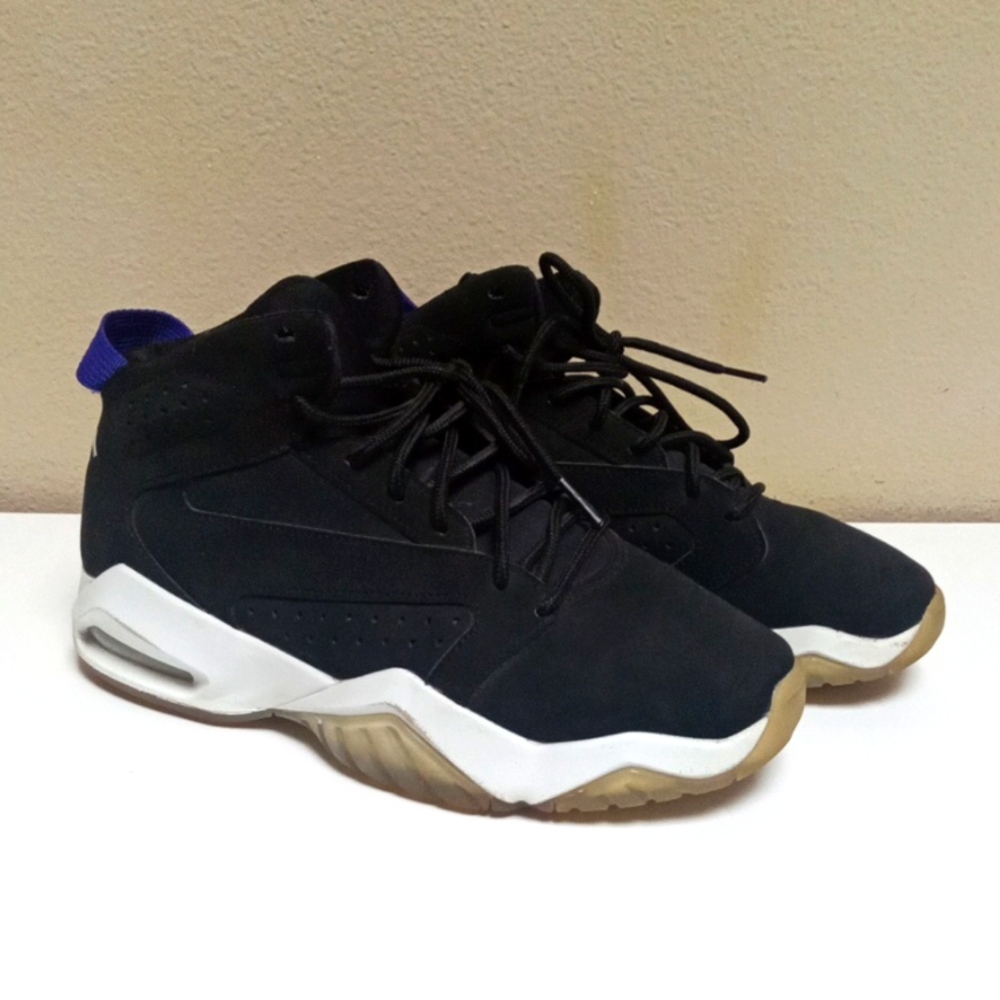 Jordan Lift Off GS Black | Nike Youth 5.5 | Concord Purple & Black